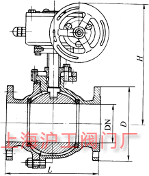 Q341F��Q341Y �� PN16~PN40 ΁�U�������y��Ҫ���μ��Y(ji��)��(g��u)�ߴ�ʾ��D
