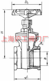 Z15W-16R��Z15W-16P �Ͳ��P��l�y���μ��Y���ߴ�ʾ��D