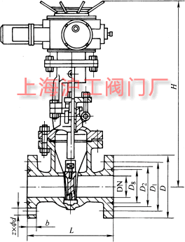 Z941H��Z941Y��Z941W �� PN100~PN200 ���늄�(d��ng)Шʽ�l�y��Ҫ���μ��Y(ji��)��(g��u)�ߴ�ʾ��D